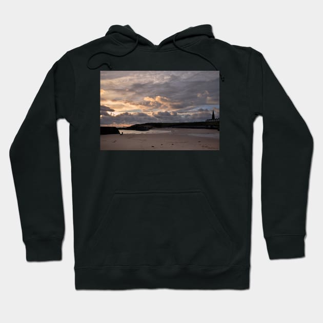 Cullercoats Bay dawn Hoodie by Violaman